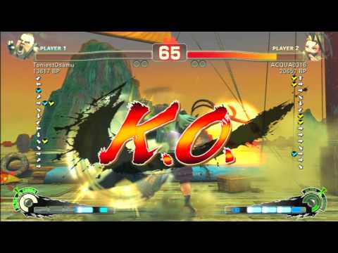 SSF4 Rank Match ToniestOsamu (RU) vs ACQUA0316 (IB)