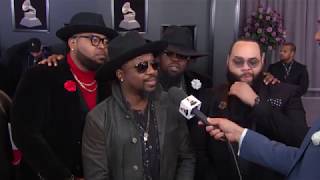 Anthony Hamilton & The Hamiltones | Red Carpet | 60th GRAMMYs