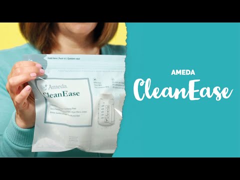 How To Use Ameda CleanEase Microwavable Steam Sanitization Bags