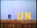 Classic Sesame Street RUN Take 2 Full Version HQ 1972