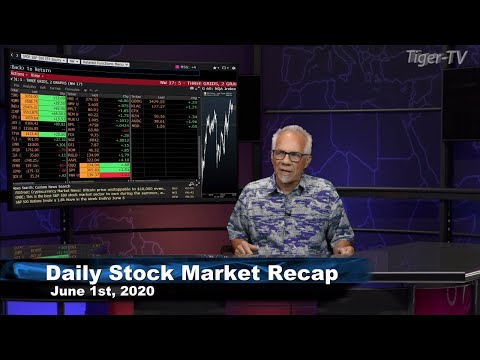 June 1st, Daily Stock Market Recap with Tom O'Brien - 2020