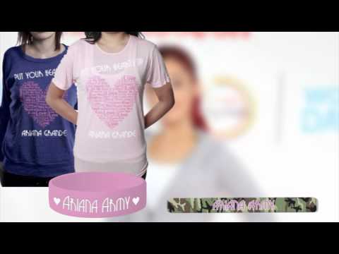 Ariana Grande Fan Pack Merchandise Giveaway