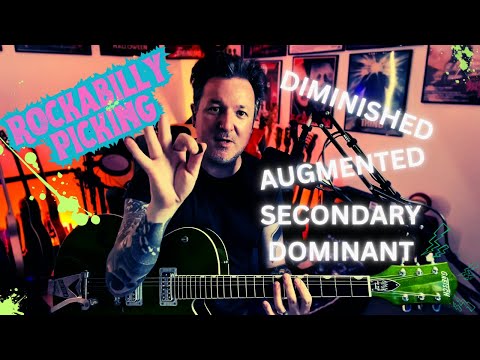 Learn Classic Rockabilly Picking: Augmented, Secondary Dominants & Diminished Chords