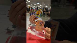 Card Show luck?! Chaos Risiny 3pk RIP! #pokemon #pokemoncards #pokemontcg #tcg #shorts #shortvideo