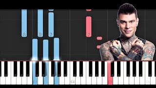 Fedez - Prima di ogni cosa (Piano Tutorial)