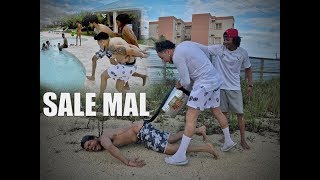 Reto – Quitarse las esposas dentro del agua / Perdedor recibe una bazuca en el culo