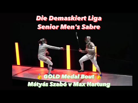 Demaskiert Liga 2020 SMS - GOLD - Matyas Szabo v Max Hartung