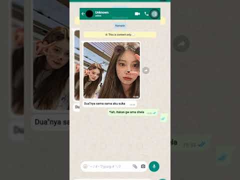 POV BINGUNG HARUS PILIH || pov whatsmock fake chat || Ib Tiktok neira #whatsmock #fakechat #fypシ