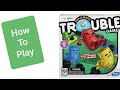 How To Play Trouble Board Game With Double Trouble And Warp (See Desc.)