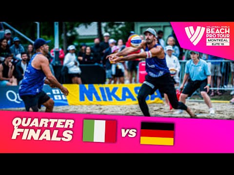 Ranghieri/Carambula vs. Ehlers/Wickler - Quarter Finals Highlights Montréal 2023 #BeachProTour
