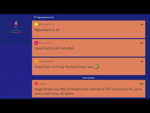 Eve 30 Mahe Ramadhan 1443 -  01/05/2022