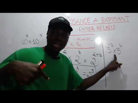 Cour : Puissance à exposant d'un entier relatif-Maths3ème