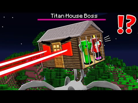 Shocking: Mikey and JJ escape Titan House Boss!