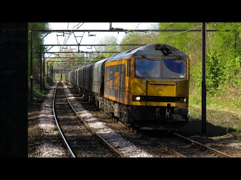 GBRf Class 60 No. 60021 on 6E09 Liverpool Biomass Terminal - Drax Aes @ Fairfield on 20.04.20 - HD