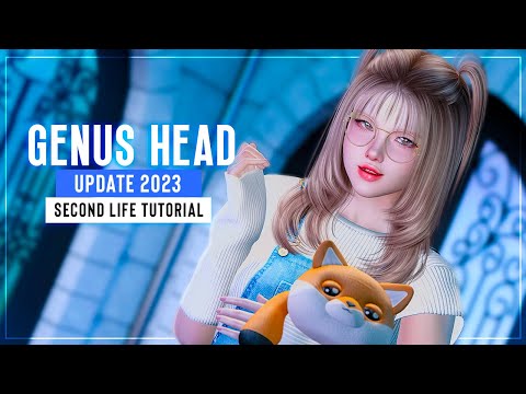 FREE Update GENUS bento head  | Second Life Tutorial 2023 | Info Avatar