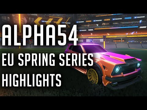 Alpha54 | RL Spring Series Highlights (Goals, Assists, Dribbles, Redirects, Saves)
