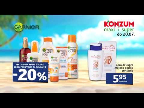 Konzum BiH akcija Sunčanje od 30.06.-20.07.2016