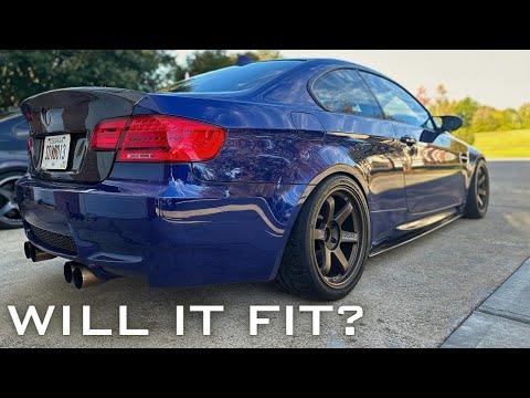 Installing Alibaba Carbon Fiber CSL Trunk / GT4 Lip / Skirt Extensions On My E92 M3!