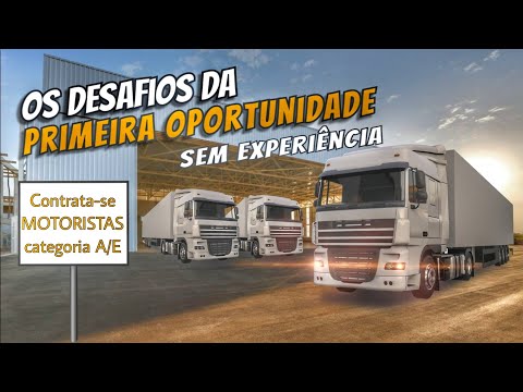 Os desafios e dificuldades da primeira oportunidade sem experiência.