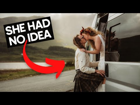 Vanlife in the Scottish Wilderness: A Highland Elopement