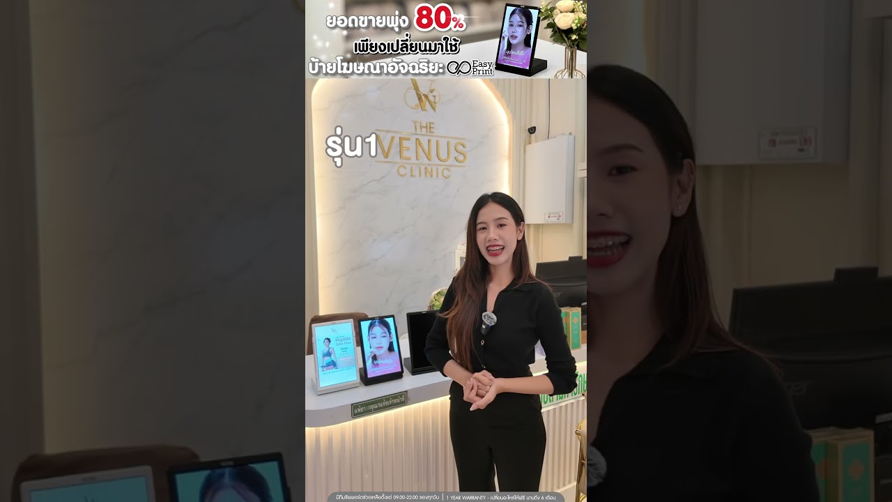 เพิ่มยอดขายให้กับคลินิกของคุณ ด้วยป้ายโฆษณาอัจฉริยะสุดล้ำ!