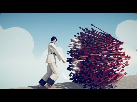 TAEKWONDO CHAMPION vs EVERY GOD - Totally Accurate Battle Simulator TABS