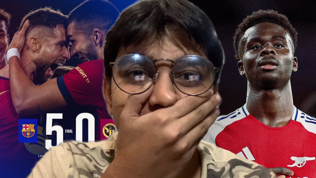 PEDRI AND YAMAL ARE GENIUS! | BARCELONA SCORE 5 |  ARSENAL BEAT PSG!
