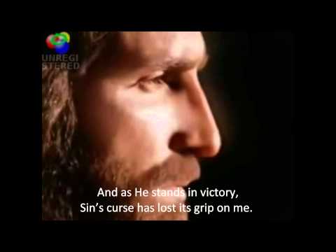 In christ alone solid rock video with lyrics