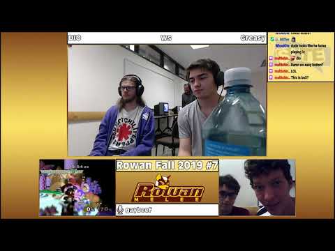 Rowan Fall 2019 #7: DIO (Icies) Vs. Greasy (Marth) - WS