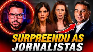 Flávio dá a volta por cima e surpreende Jornalista da Globo News