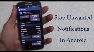 Stop Unwanted Notifications On any Android Phone