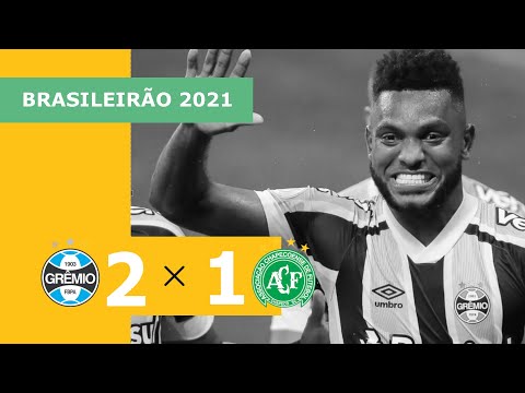 Grêmio 2 x 1 Chapecoense - Gols - 09/08 - Brasileirão 2021