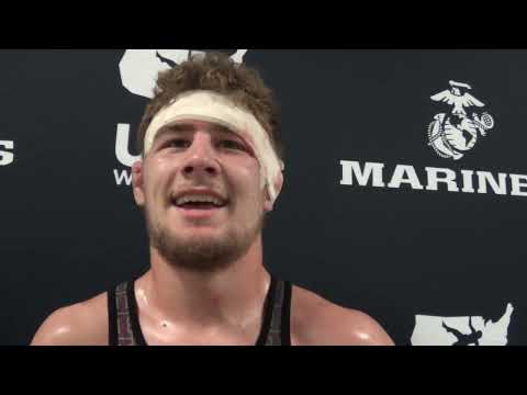 Braden Stauffenberg (IL), 2022 Junior Nationals Greco-Roman champion at 152 pounds