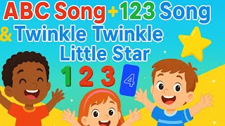 Alphabet Learning for Toddlers | Abc song | Number Song | Abcd | Nursery Rhymes