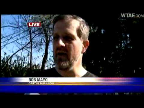 Broken Water Main Floods Castle Shannon Street