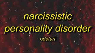 Kadr z teledysku NARCISSISTIC PERSONALITY DISORDER tekst piosenki Odetari