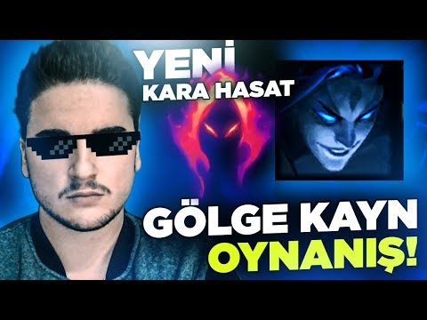 YENİ KARA HASAT GÖLGE KAYN OYNANIŞ! | SADECE W İLE TEK ATAN KAYN | Zegabon