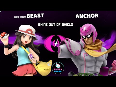 Shine Out Of Shield HDR - Anchor (Captain Falcon) vs Beast (Pokemon Trainer)- Shine OOS Losers Final