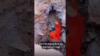 WHAT DOES HELL LOOK LIKE?! 😱#hell #bible #supernatural #devil #god #jesus #shorts