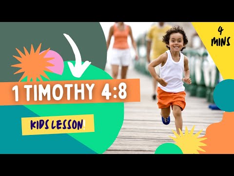 Kids Bible Devotional - 1 Timothy 4:8 | The Value of Godliness