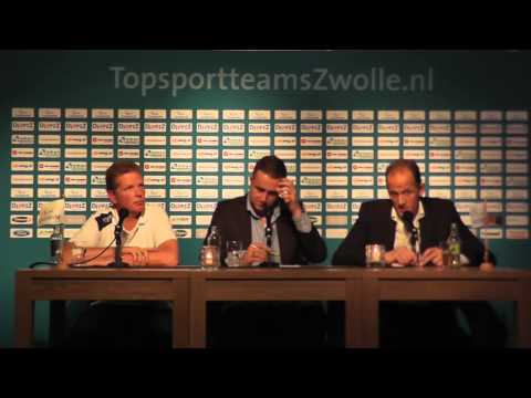 Persconferentie Landstede Volleybal - Inter Rijswijk
