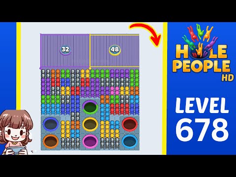 Hole People Level 678 Solution Walkthrough