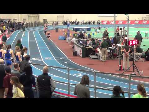 Girls 2 Mile Heat 1 - 27th New England Indoor Track and Field Championships (2014)