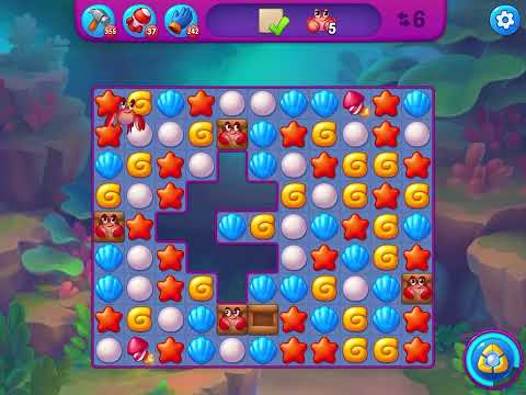 Fishdom Very Hard level 5722 no boosters フィッシュダム ベリーハード [Friend's]