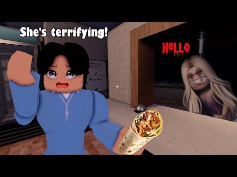 🥺 Ender’s Scary Part-Time Job – Scary Shawarma Kiosk | Story Roblox