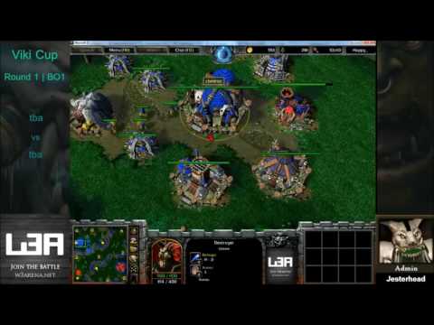 Viki Cup #2 R1: Happy (U) vs CheerOn (O) | ENG | Warcraft 3