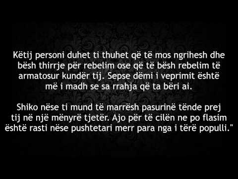 Shejkh Feuzan lidhur me mendimin e Muhamed Arifit lidhur me bindjen ndaj pushtetarit të pa drejtë