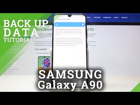 How to Enable Google Backup in SAMSUNG Galaxy A90 5G – Backup Data