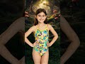 Sporti Flutter Garden Thin Strap One Piece Swimsuit Youth 22 28 SwimOutlet Com