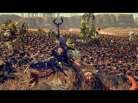 SKAVEN vs GRAND CATHAY - TotalWar Warhammer 3 cinematic battle